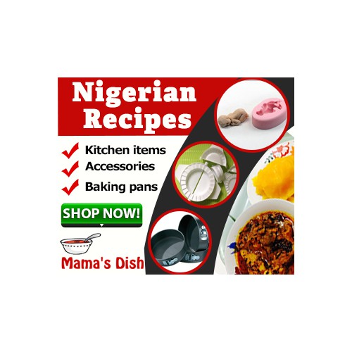 Banner Ad for Nigerian Food site