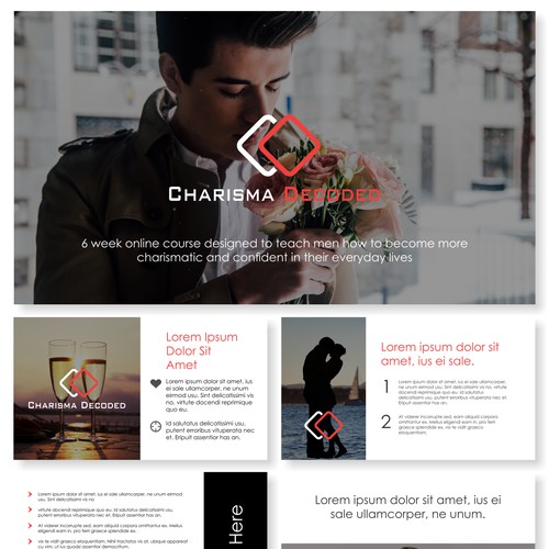 powerpoint design for Charisma Decoded