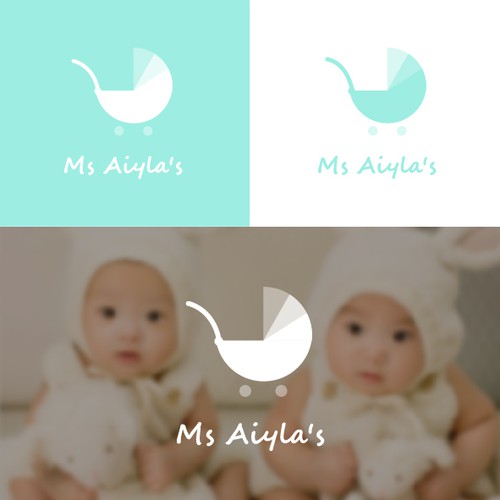 Baby clothing store logo