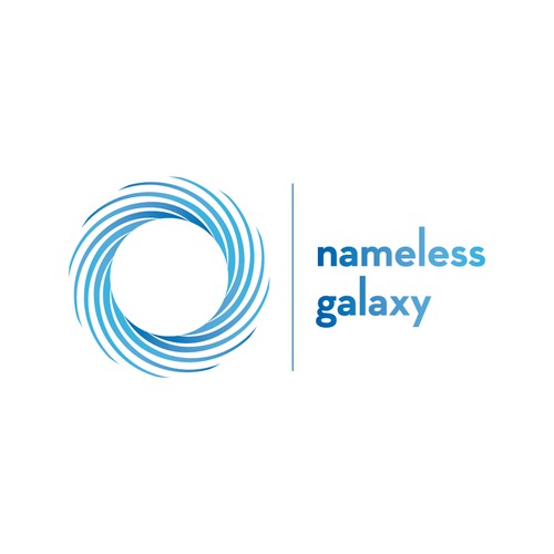 Space themed logo for investment fund