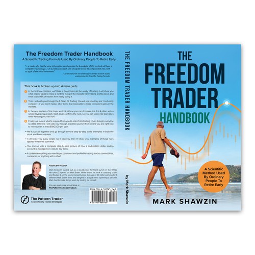 Book cover design for a Stock trader