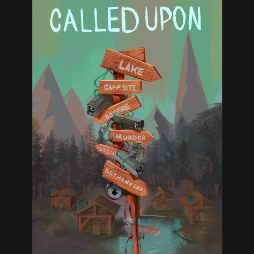 Book Cover for Camp Mystery Novel