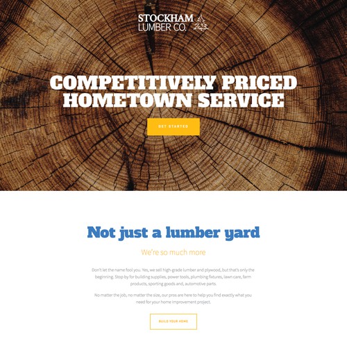 Stockham Lumber Website