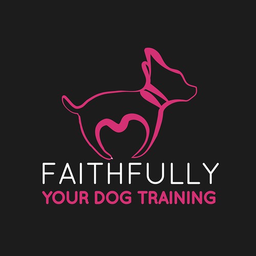 Logo for dog training