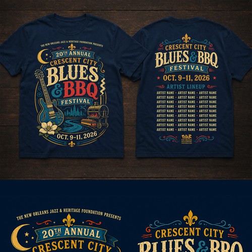 2026 Crescent City Blues & BBQ Festival