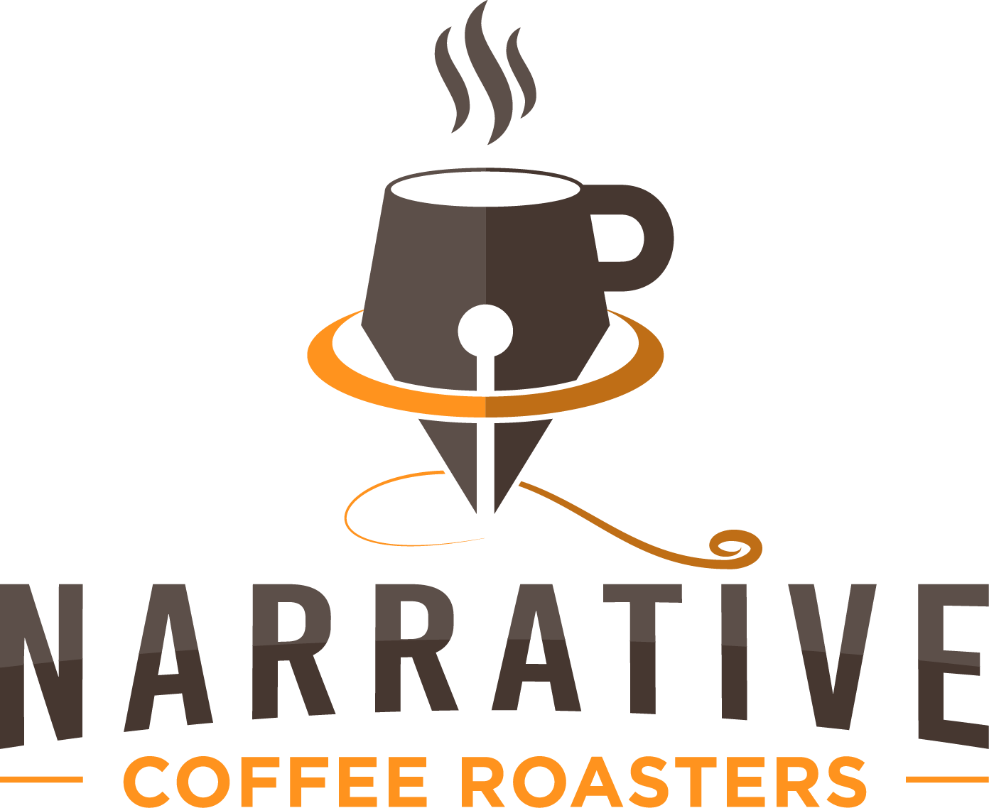 Modern, hipster coffee shop logo design