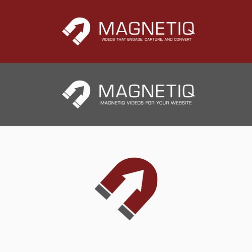Logo concept for magnetiq marketing