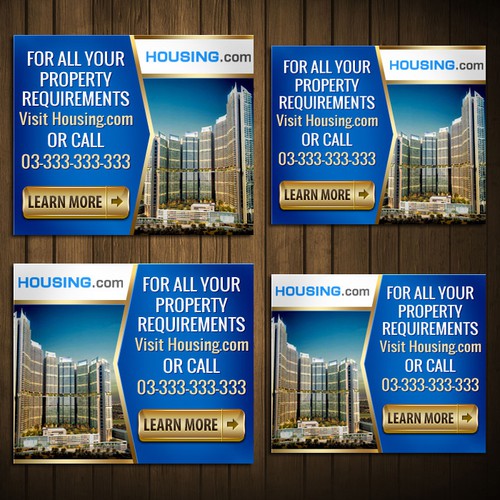 Design an innovative Banner Ad for Housing.com