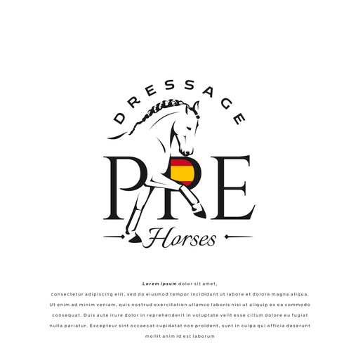Logo Dressage PRE Horses 