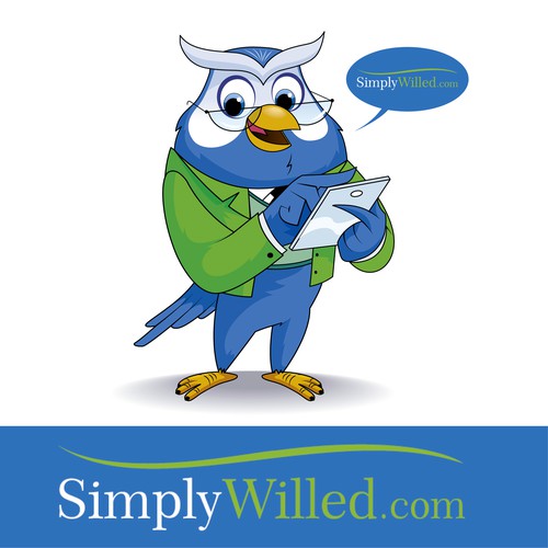 SimplyWilled mascot design