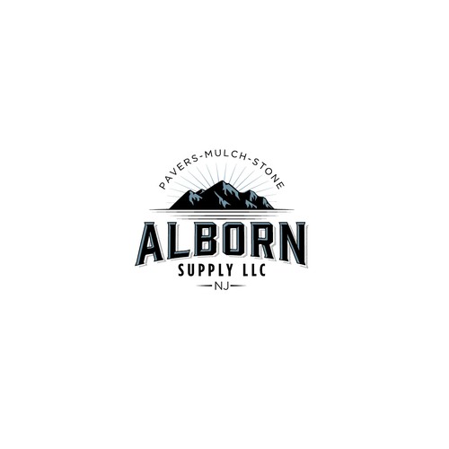 Classic logo for landscape supply company