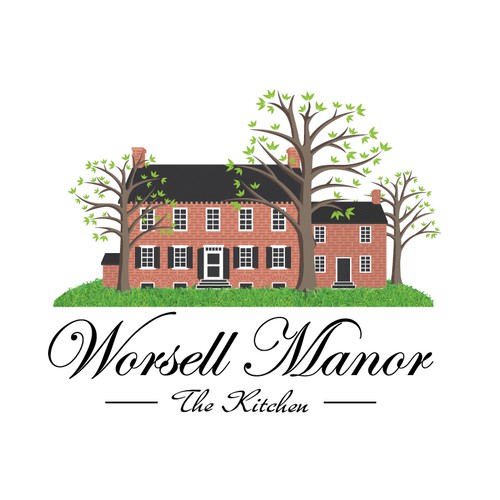 Worsell Manor Logo Design