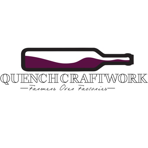 Create a modern/vintage logo for craft wine & spriit distributor