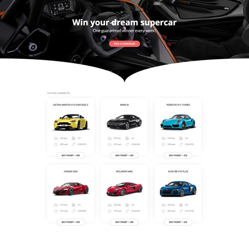 Win A Supercar