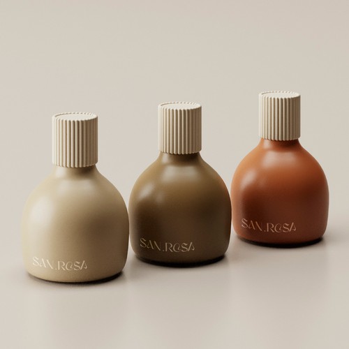 3d design for custom perfume bottle