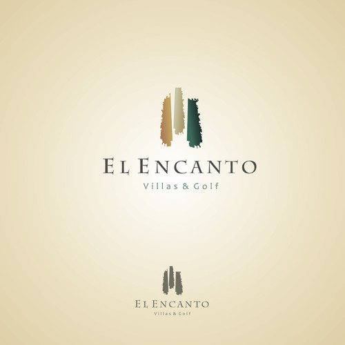Create the next logo for El Encanto Villas & Golf