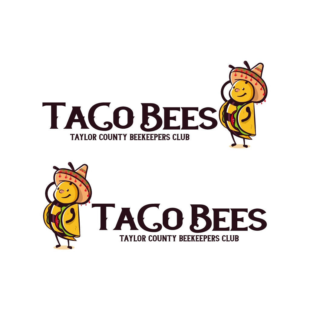 Tacos and Bees - Taylor County Beekeepers need a viral logo