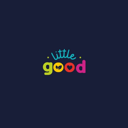 beautiful colorful and symbolic logo for littlegood