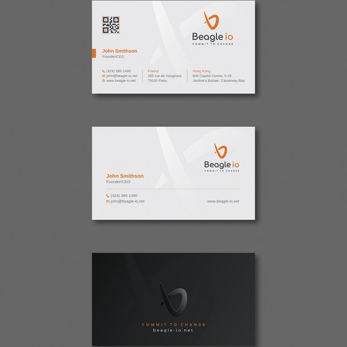 Minimal business card