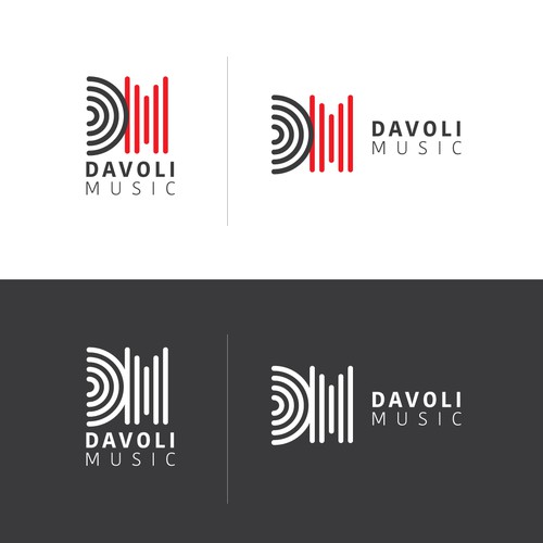 Davoli Music Sound Wave Logo
