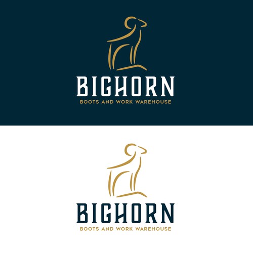 Logo for a boot / clothes store