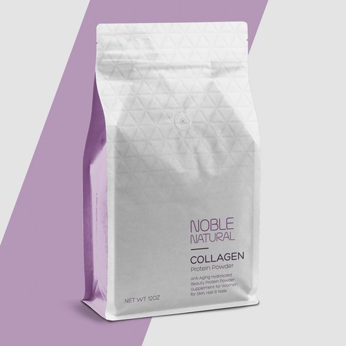 Collagen powder packaging
