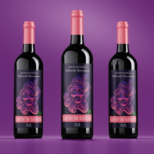 Modern Wine Label Design