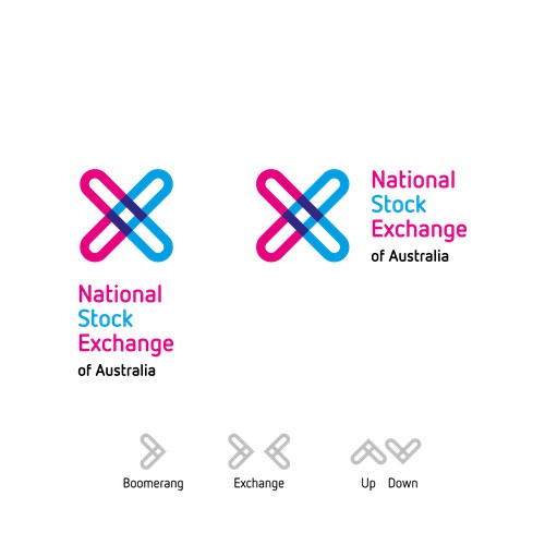 Logo design for National Stock Exchange of Australia