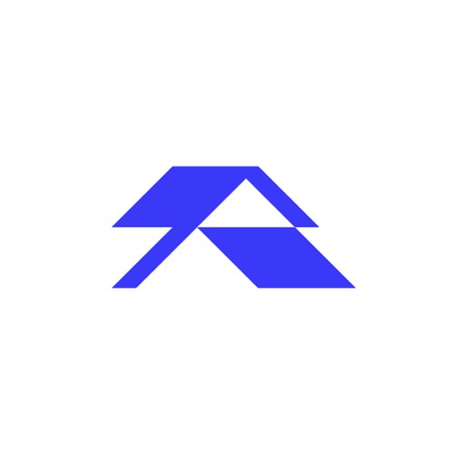 2 roof shapes = R letter