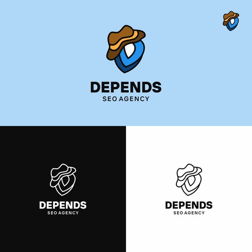 DEPENDS LOGO CONCEPT