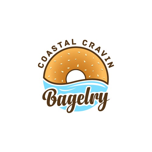 Logo Concept for, Bagel and Bakery shop. 