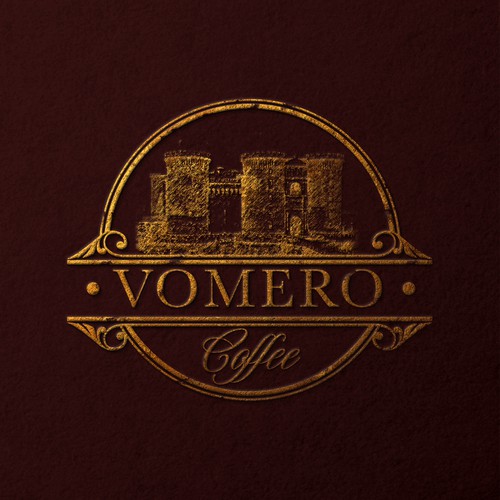Creating a classic emblem for Italian coffee shop - Vomero Coffee.