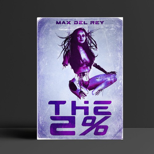 Sci-Fi Book Cover Design for " The 2% "