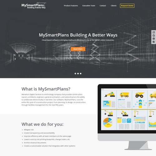 MySmartPlans Website Design