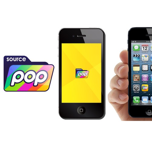 Create an amazing logo for SourcePop (a knowledge management & collaboration software platform)