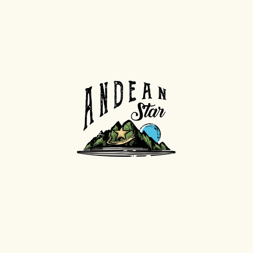 Vintage logo for food company