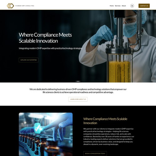 Pioneer GMP Consulting Design