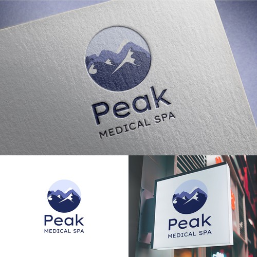 logo for Peak Medical Spa