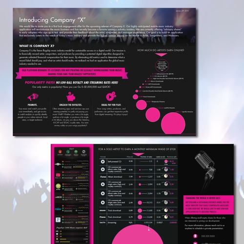 Company X Infographic