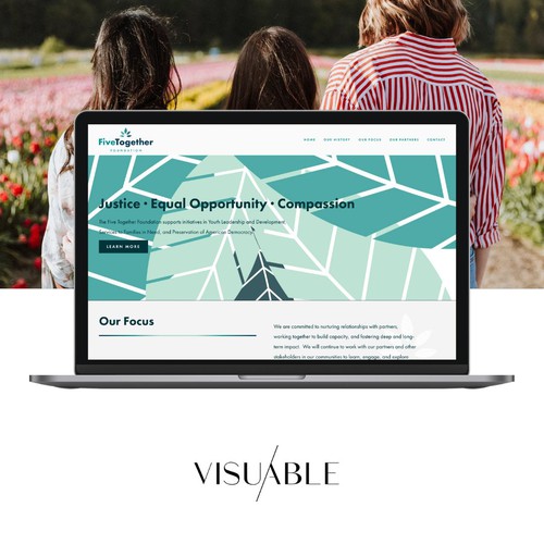 Branding & Squarespace Website for Youth Foundation