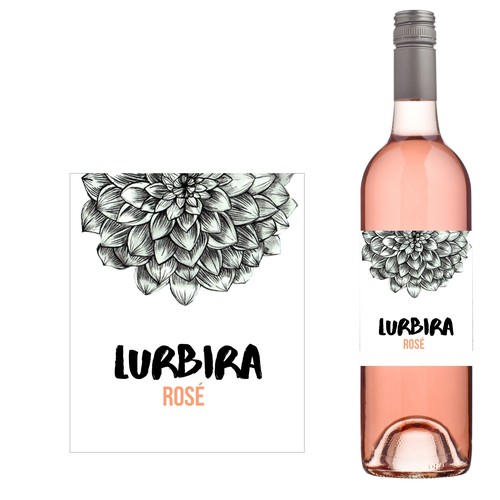 Rosé Wine Label