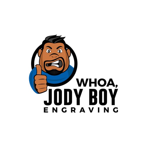 Logo concept for - Jody Boy - Chubby faced kid