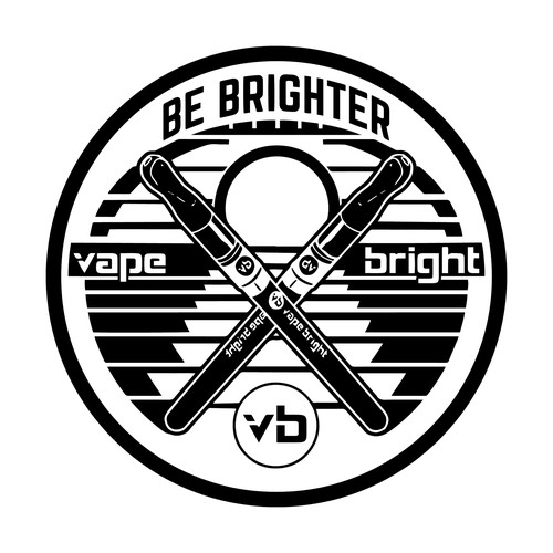 Sticker design for Vape company