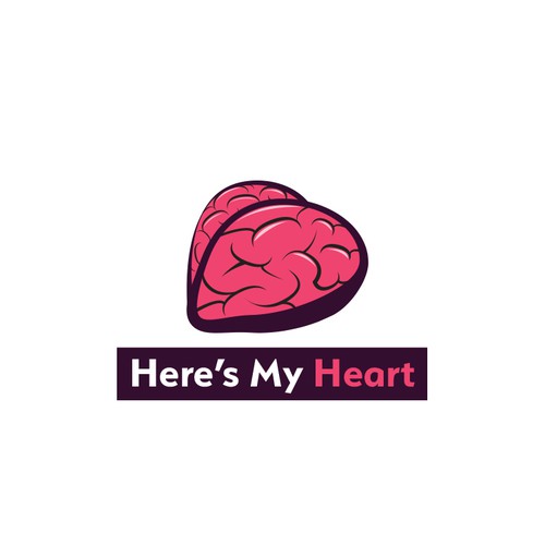 Here's My Heart Logo Design