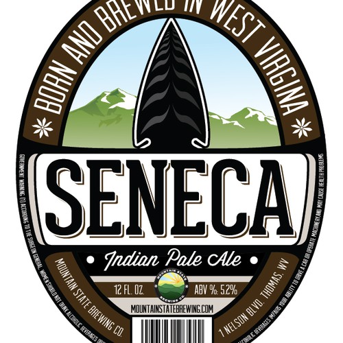 New product label wanted for Mountain State Brewing Co. 