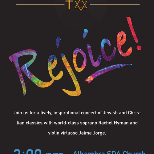 Religious Music Concert Event Flyer