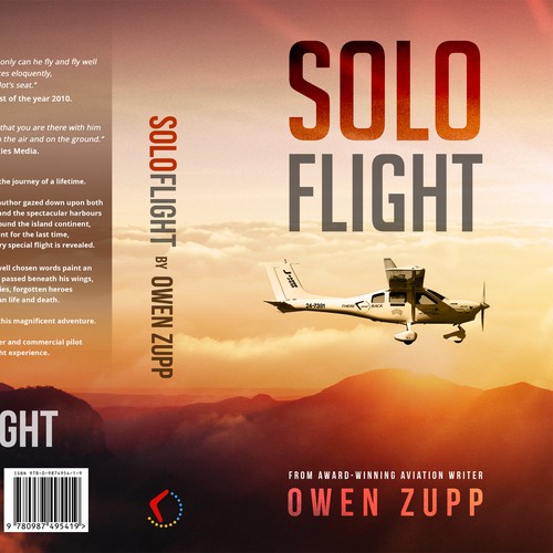 Solo flight for Owen Zupp