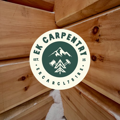 EK Carpentry – Heritage Emblem for Trusted Builders
