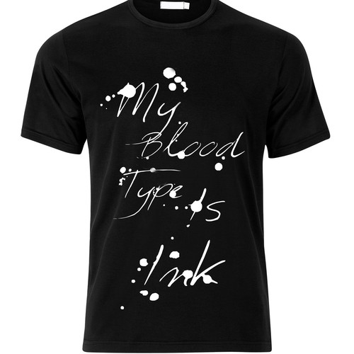 MY BLOOD TYPE IS INK