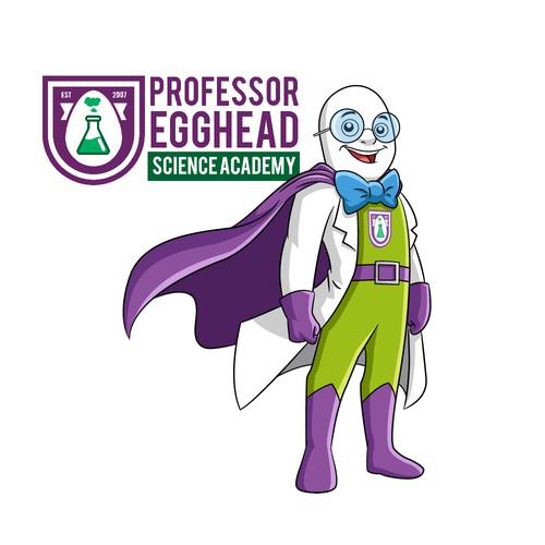 Professor Egghead Super Hero